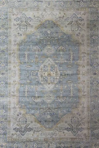 سجاد فسكونتيلون أزرق مميز