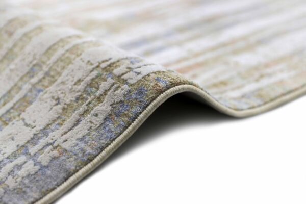 سجاد نابولي مودرن تركي - بيج وازرق