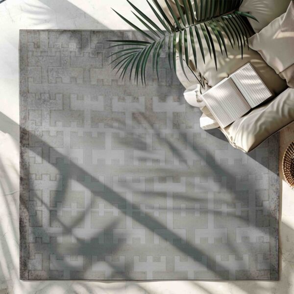 سجاد فيزال مودرن تركي - كريمي وبيج