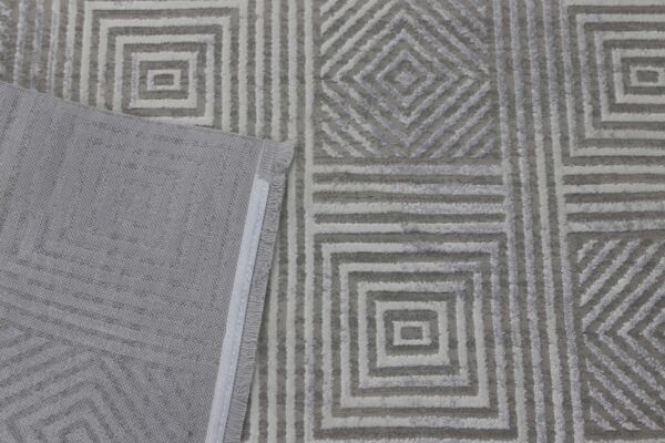 سجاد فيتال مودرن تركي - كريمي ورمادي