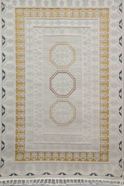 سجاد تركي سدو فوز لون كريمي