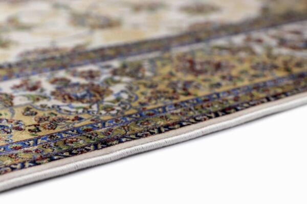 سجاد كلاسيك ارياس حرير تركي - بيج ومتعدد الالوان