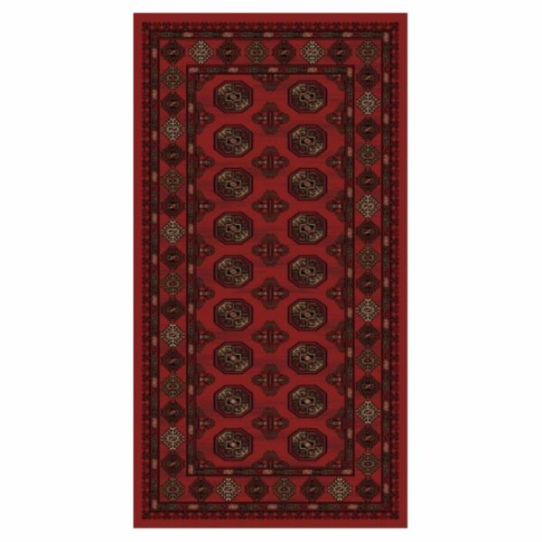 سجاد بلخ رال - احمر ومتعدد الالوان