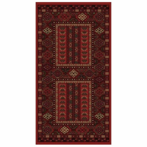 سجاد بلخ مولتو - احمر ومتعدد الالوان