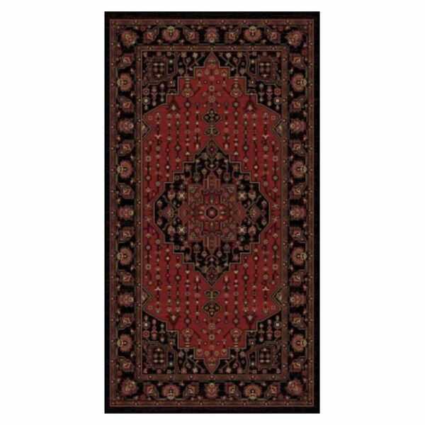 سجاد بوهيمي بلجيكي بلخ - احمر ومتعدد الالوان