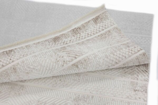 سجاد مودرن فيرونال - كريمي وبيج