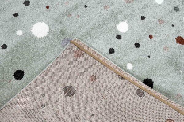 سجادة اطفال قلوا 230x160 سم - اخضر