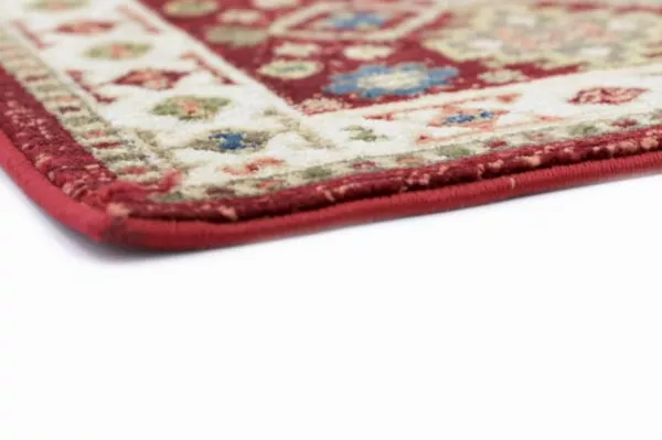 دعاسة إيشان تركي 50×90 سم - احمر وبيج