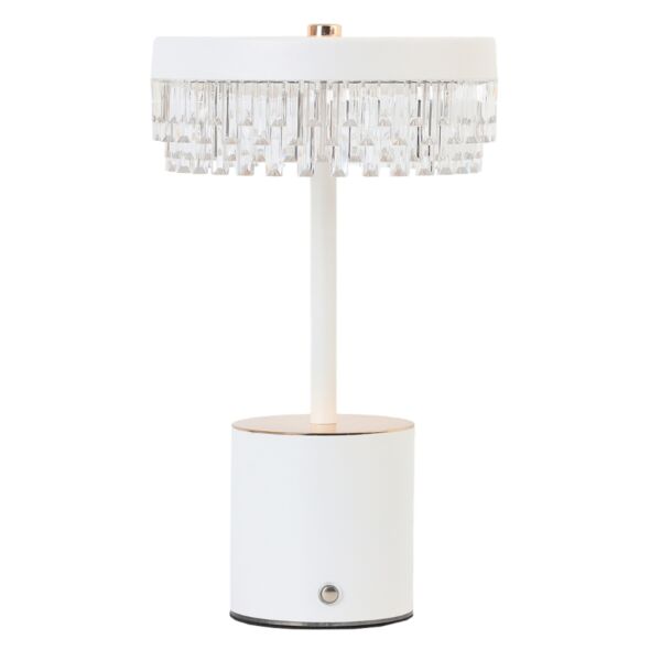 ابجورة طاولة ايلانا - ابيض