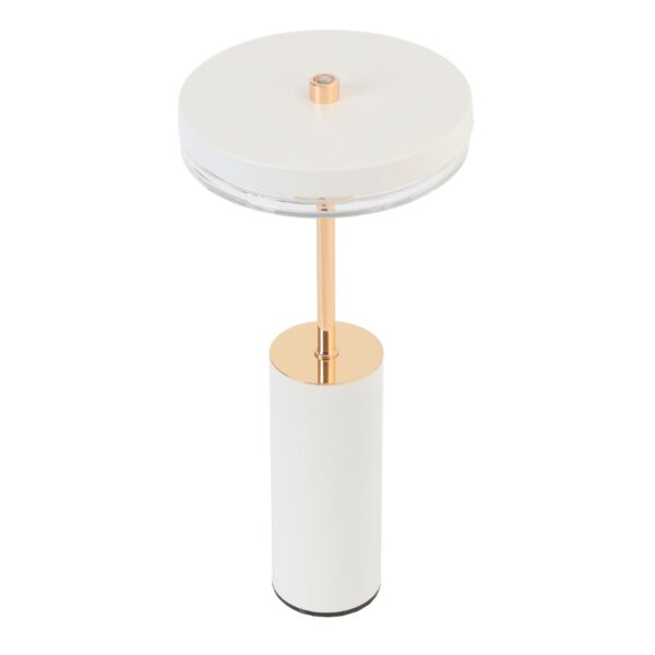 ابجورة طاولة لايا - ابيض