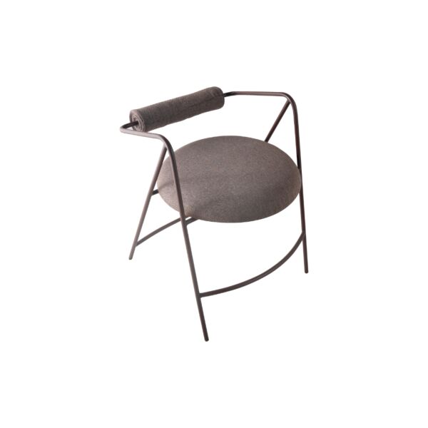 كرسي طعام رامكو - بني غامق