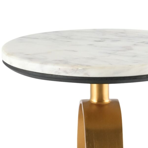 طاولة جانبية سيرال - ذهبي