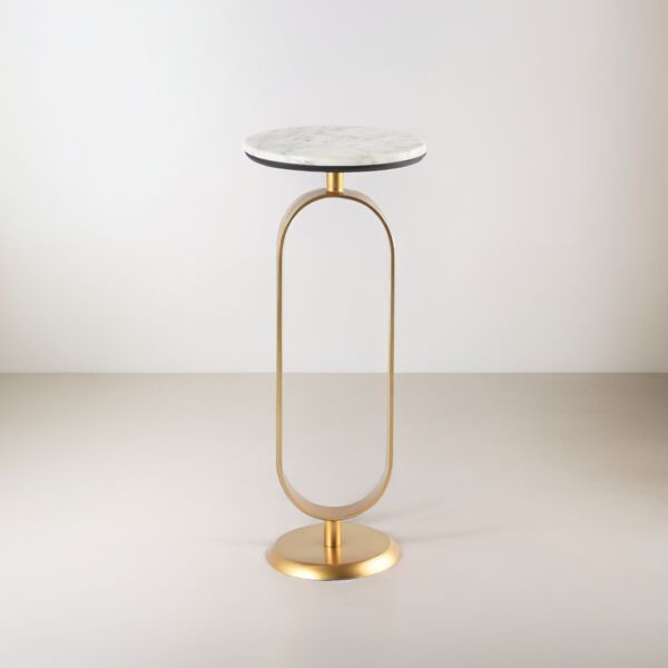 طاولة جانبية سيرال - ذهبي