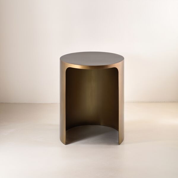 طاولة جانبية تال - برونزي