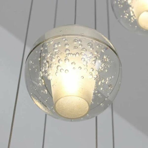 إنارة معلقة بوبلز ماجيك - شفاف