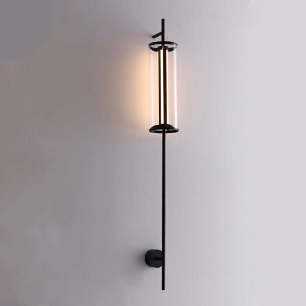 اضاءة جدارية لاب - اسود