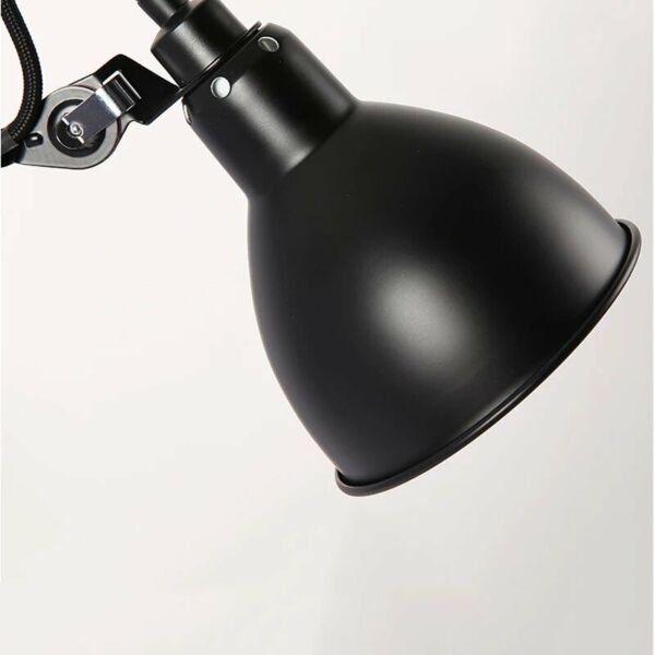 اضاءة جدارية ذراع طويلة جراس - اسود