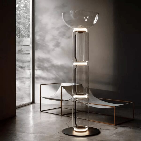 أبجورة كاندي 3 طبقات - شفاف واسود