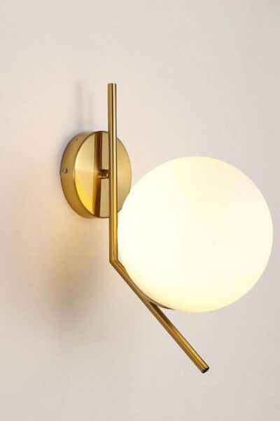 اضاءة جدارية آيس لايت - ذهبي