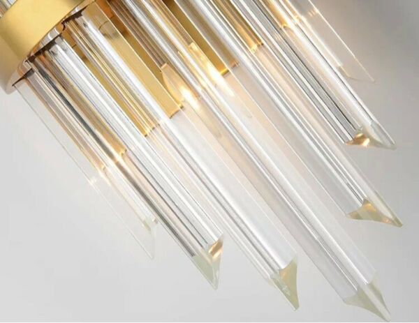 اضاءة جدارية فينيل - ذهبي