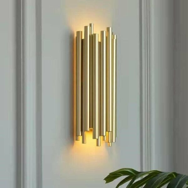 اضاءة جدارية سكينا - ذهبي
