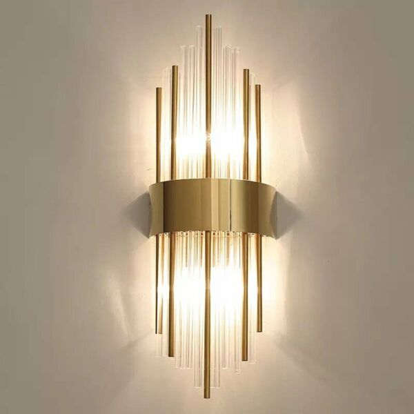 اضاءة جدارية بوكت - ذهبي