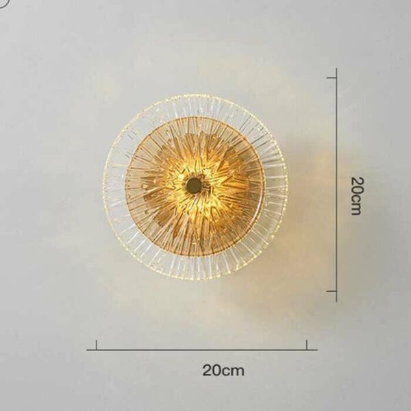 إضاءة جدارية سبارك ديسك مفرد