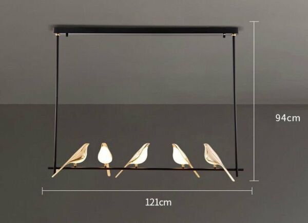 إنارة معلقة بالموليف