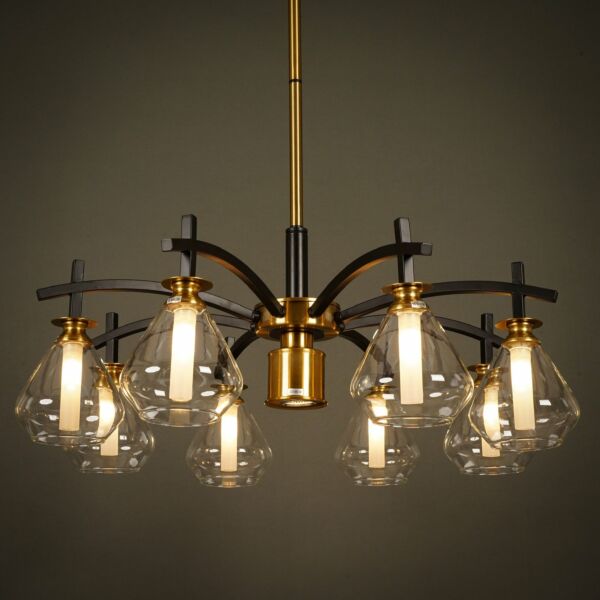 إنارة معلقة سيشا - ذهبي واسود