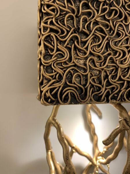 إضاءة جدارية كوبر سيريب - ذهبي