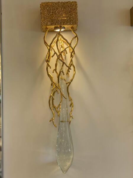 إضاءة جدارية كوبر سيريب - ذهبي