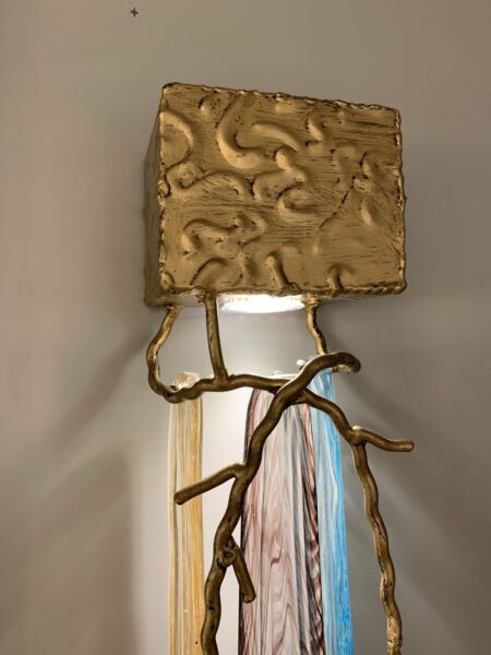 إضاءة جدارية بوهيمي - ذهبي