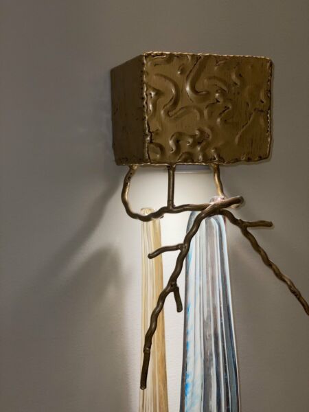 إضاءة جدارية بوهيمي - ذهبي