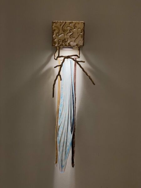 إضاءة جدارية بوهيمي - ذهبي