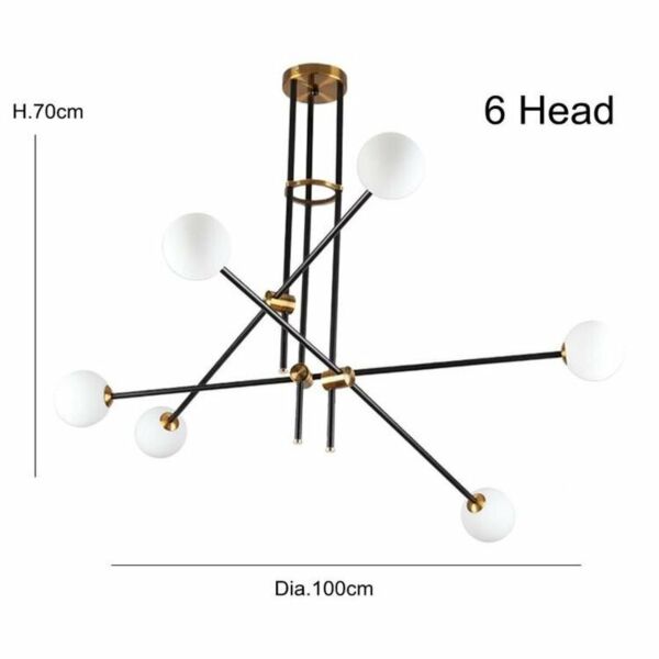 إنارة معلقة تانجليد بول - اسود