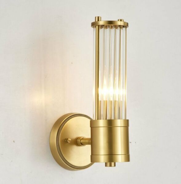 إضاءة جدارية جولد جلاس - ذهبي