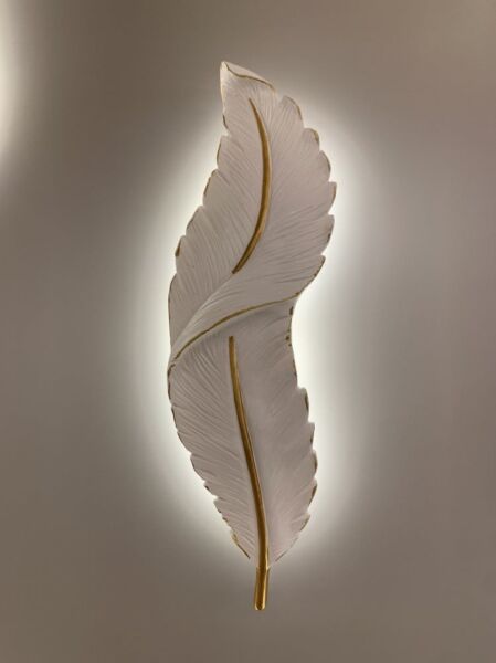 اضاءة جدارية وايت فيذر 90سم