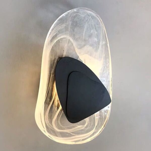 اضاءة جدارية ويفي جلاس أسود