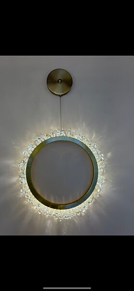 اضاءة جدارية كريستال رينغ