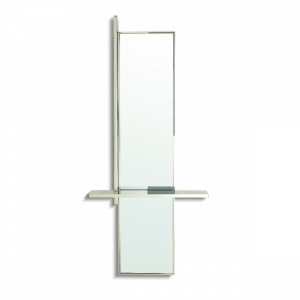 مراية حائط ريكو - رمادي