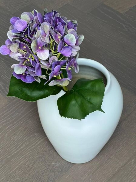 فازة لولا سيراميك - أبيض عاجي