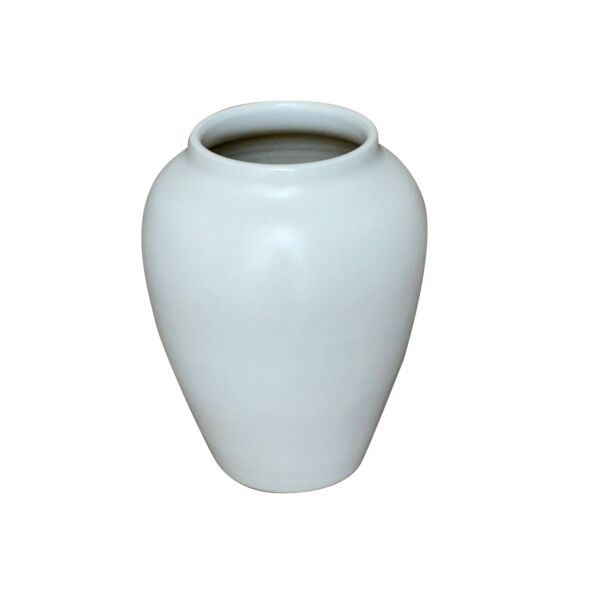 فازة لولا سيراميك - أبيض عاجي