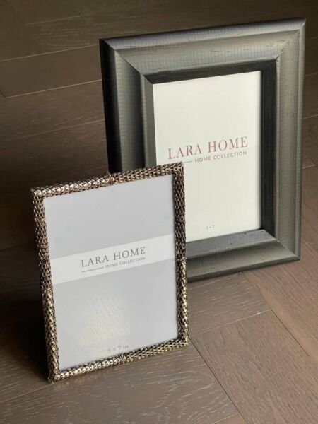 إطار صورة كلاسي خشبي صغير - أسود