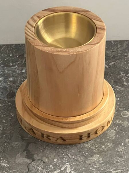 مبخرة كولونا - بني فاتح خشبي