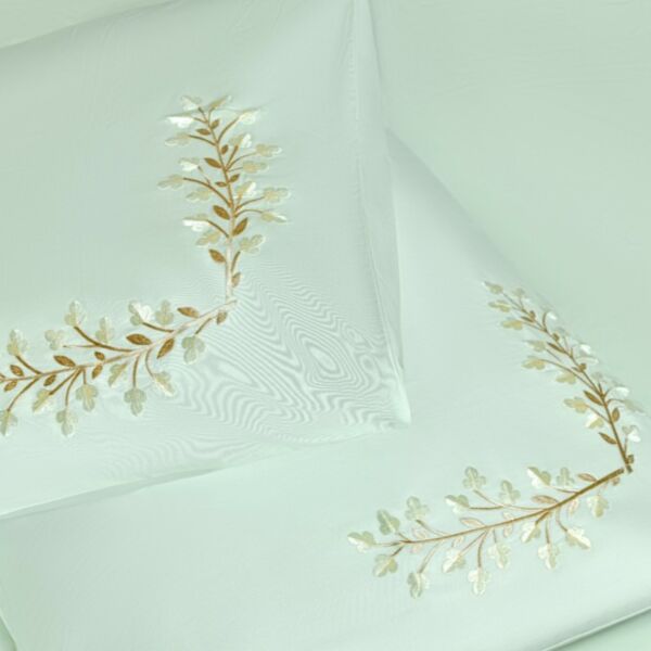 طقم غطاء سرير 600 غرزة 6 قطع دوفيه كاكتس - أخضر تفاحي