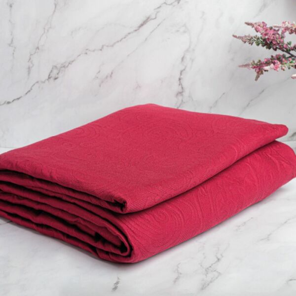 غطاء سرير صيفي مقاس كينج - احمر