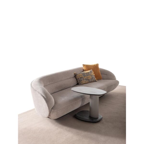 كنبة ثلاثية مون - رمادي