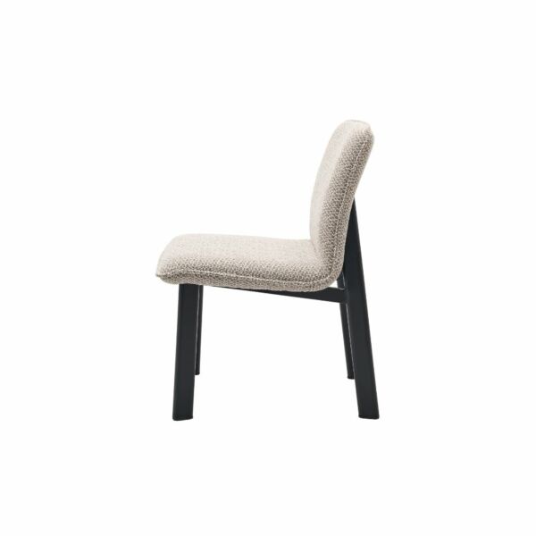 كرسي طاولة طعام رينو - رمادي