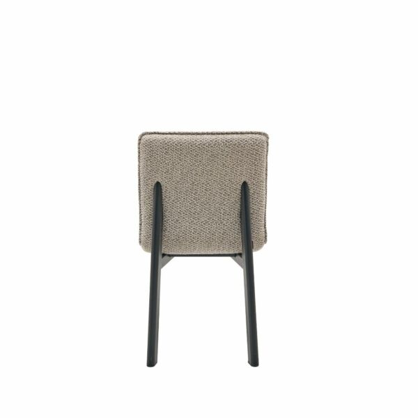 كرسي طاولة طعام رينو - رمادي