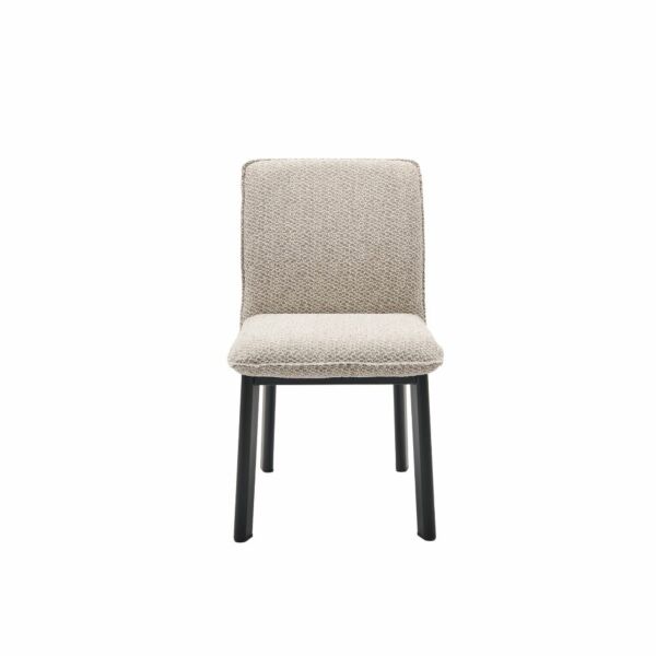 كرسي طاولة طعام رينو - رمادي